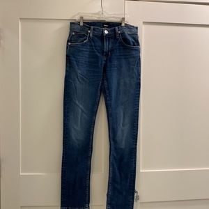 Mens Hudson Blake slim Straight jeans 30x32